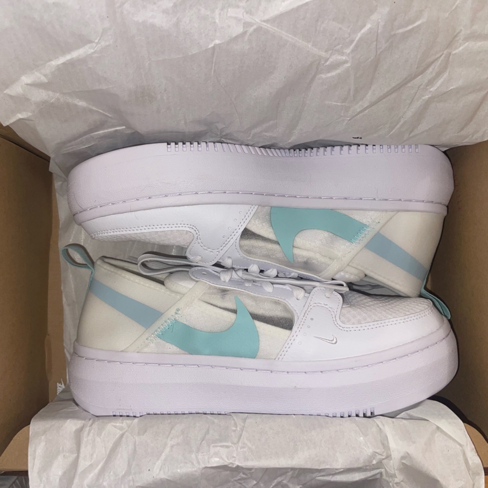 NWB Nike Court Vision Alta // White Light Dew/W size 10.5